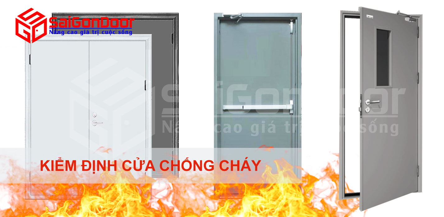 Test kiểm định khả năng ngăn cháy của cửa chống cháy
