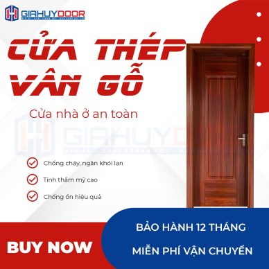 CỬA THÉP CHỐNG CHÁY GIAHUYDOOR – GIẢI PHÁP AN TOÀN VÀ BỀN BỈ